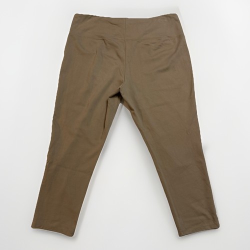 Jones New York Pantalón Pantalones Mujer 3X Elástico Jersey Beige Tejido Carrera Oficina - Imagen 10 de 10