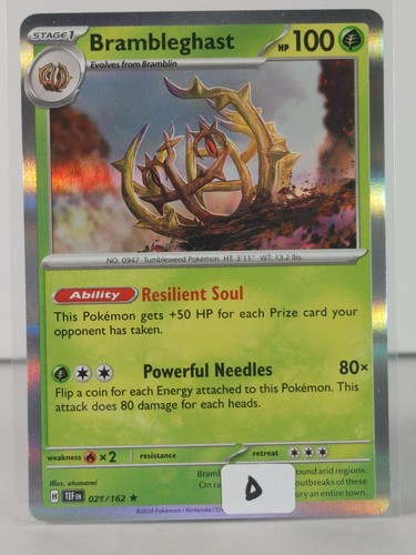 Brambleghast - Temporal Forces - 021/162 - singles - Pokemon TCG - Rare - Picture 7 of 11