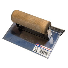 QLT Hand Edger 6" x 4" Stainless Blade 3/4" R x 7/8" Lip - USA Made Marshalltown