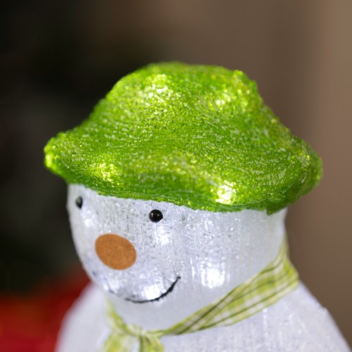 The Snowman Christmas Decoration LED Light Up Acrylic Ornament Home Large 54cm - Picture 8 of 24