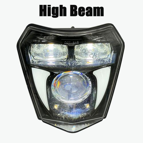 For KTM 690 ENDURO SMC-R 2019-2022 65W LED Headlight Assembly Plug & Play DRL - Picture 3 of 20