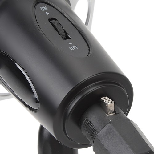 Dynamic Mic With Detachable Support Volume Control LED Indicator 3 Pickup Mod FY - Afbeelding 18 van 23
