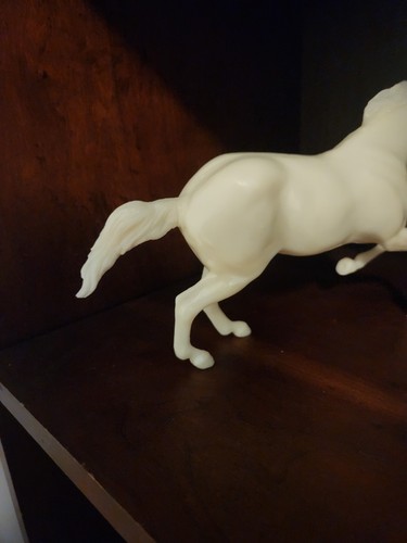 Unbemalt Fabrik LEER Breyer Wahoo King Classic Laufpferd ungeschliffene Nähte - Bild 6 von 6