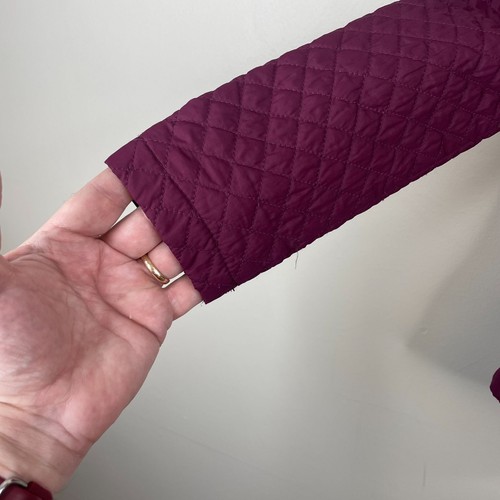 Gymboree Old Money Reitsport Steppjacke Mädchen Medium Burgund Taschen Preppy - Bild 7 von 12