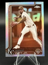 2025 Topps Chrome Bobby Witt Jr. Sepia Refractor # 93 Royals