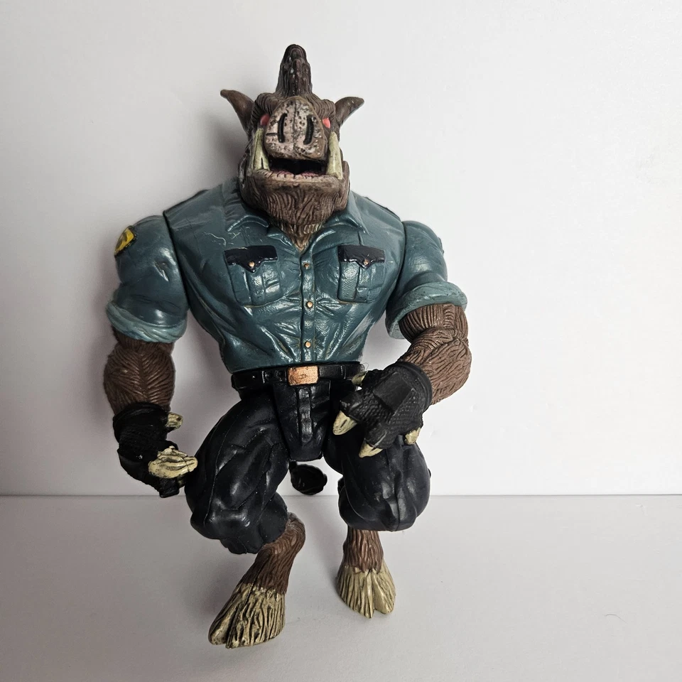 Juego de figuras de acción Duke Nukem 1997 - ReSaurus Duke Nukem & Pigcop - De colección años 90 Foto 2 de 4