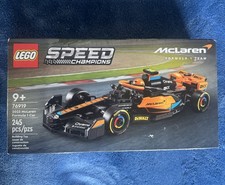 New LEGO Speed Champions 2023 McLaren Formula 1 Race Car Toy Building Set 76919
