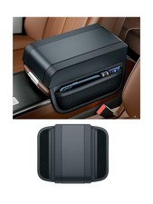 Car Console Covers Car Center Console Cushion Pad Leather Car Armrest Pad Arm...