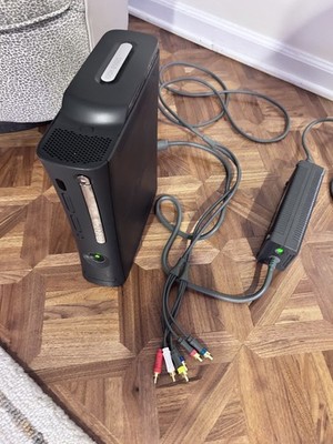 Microsoft Xbox 360 Elite 120GB Black Console HDD Cables Tested