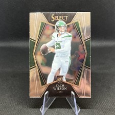 Zach Wilson 2021 Panini Select Premier Level RC #144 Jets