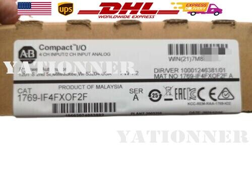 New Sealed 1769-IF4FXOF2F /A CompactLogix High Speed I/O Moudle AB 1769IF4FXOF2F - Picture 1 of 1