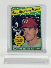 1969 Topps - The Sporting News All Star Selection Pete Rose #424