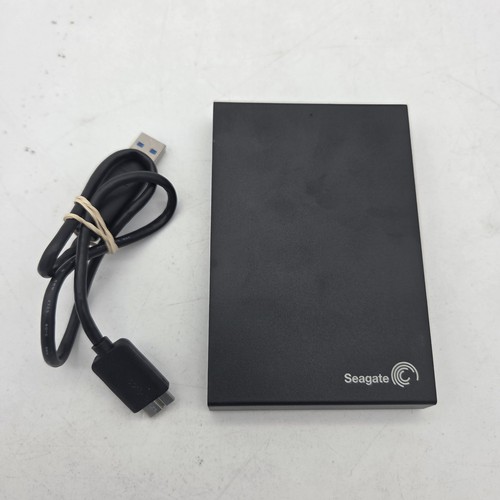 Seagate Expansion + Plus Portable Drive 1TB SRD00F1 1HUAP2-500 USB 3.0 Black - Picture 1 of 7