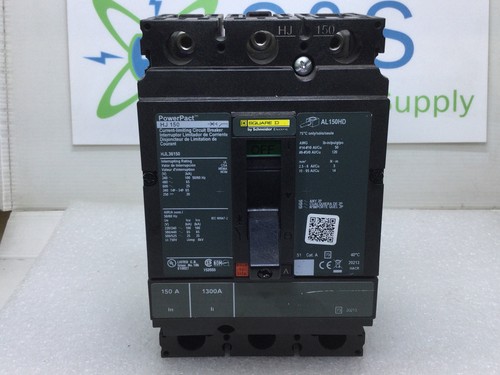 Disyuntor Square D PowerPact HJL36150 150 Amp 3 polos - Imagen 1 de 9