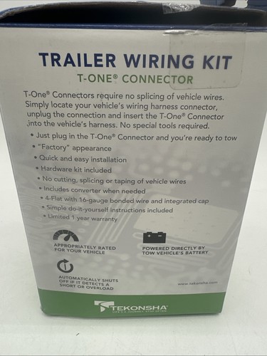 Draw-Tite T-One Connector Assembly HD Module For Nissan Qashqai/Rogue Sport - Picture 2 of 2