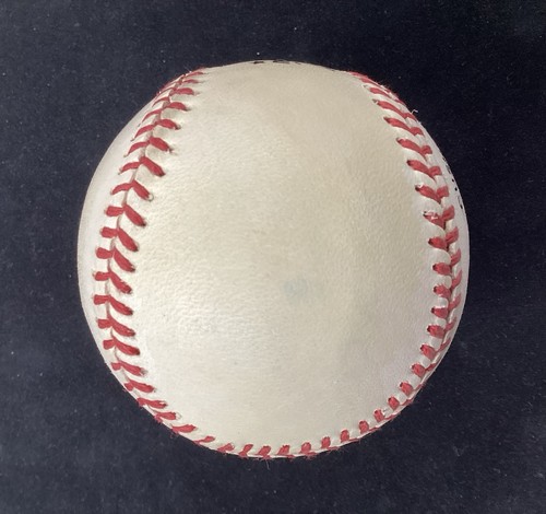 Eddie Mathews Signed Baseball OMLB Milwaukee Braves HOF Autograph TPG #1 - Picture 5 of 6