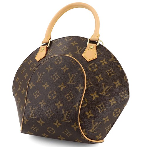 LOUIS VUITTON Monogram Ellipse PM Hand Bag Brown M51127 LV Purse 90282114 - Picture 9 of 11