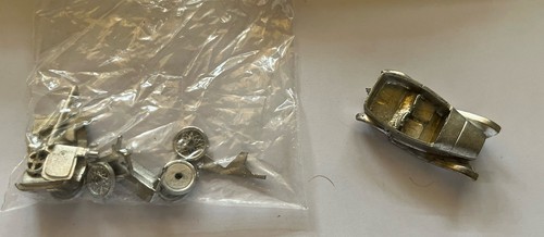 Vintage Rowland Miniatures W&T 4mm White Metal Kit E3 Austin 7 Tourer Rare Kit - Picture 3 of 5