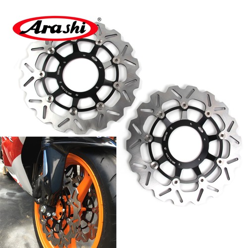 For Honda CBR600RR 2007-2014 CBR 600 RR Front Rear Brake Disc Rotor & Brake Pads - Picture 4 of 15