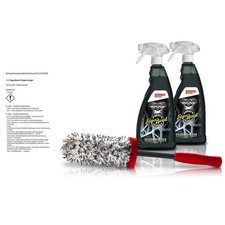 2x 1 L LITER SONAX FELGENBEAST FELGENREINIGER + SONAX MIKROFASER FELGENBÜRSTE