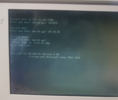 Vintage Compaq SLT/286 Portable Laptop Model 2683 Boots Qbasic Environment - Picture 16 of 21