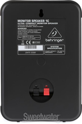 Behringer Monitor Speakers 1C-BK - Black - Picture 6 of 8