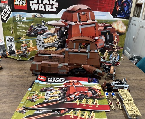 LEGO Star Wars Trade Federation MTT (7662) *100% vollständig* Karton und Anleitung