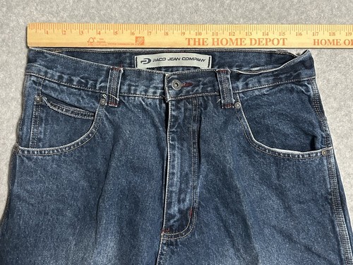 Vintage Y2K Paco Jean Co Skater Baggy Streetwear Design Hip Hop Mens Size 34X33 - Picture 5 of 8