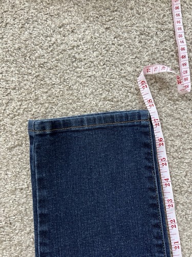 St. John's Bay Blue Straight Leg Denim Low Rise 4P - Picture 11 of 13