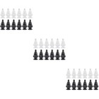  36 PCs Aluminiumlegierung Lampenschattenknöpfe Stilvolle Tischleuchte Lampe