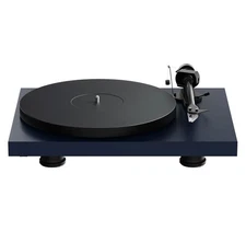 Pro-Ject DEBUT EVO 2 SATIN STEEL BLUE Turntable -Minor Damage-Very Good