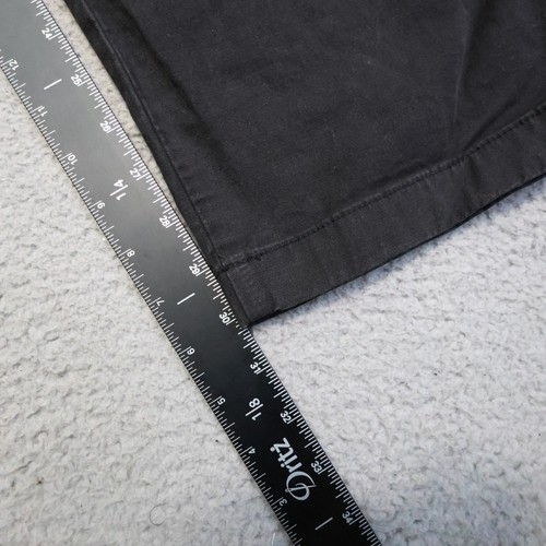 Uniqlo Cargo Pants Mens Large Black Utility Stretch Pocket Outdoor Workwear - Picture 11 of 14