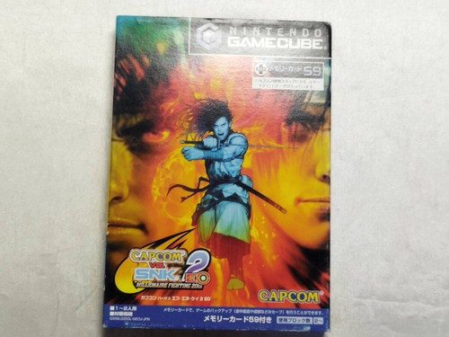 GameCube CAPCOM vs SNK 2 EO Memory card out stock Japan H2 - Picture 1 of 7