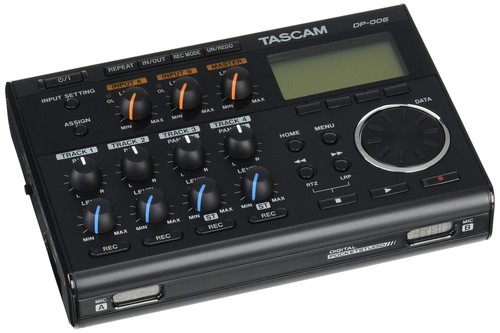 TASCAM DP-006 Multi-Truck Recorder Digital PocketStudio 6 Track SD/SDHC MTR Musi - Picture 1 of 7