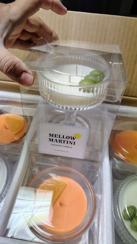 New Target Bullseye Mellow Martini Scented Candle - Picture 2 of 4