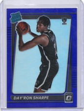 2021-22 Donruss Optic #165 Day'Ron Sharpe Purple