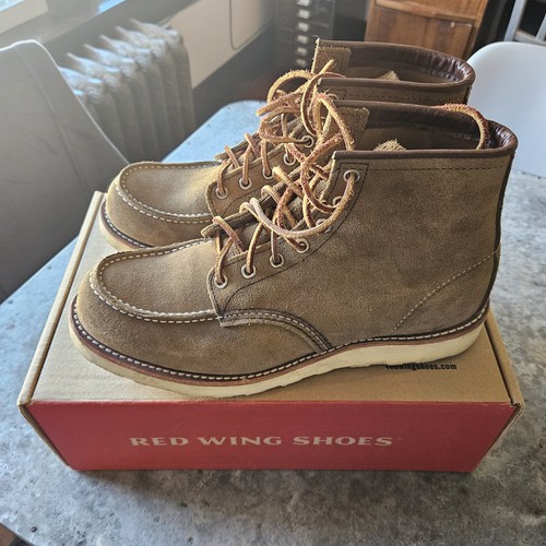 Red Wing Moc Toe Boots UK 9 barely worn - Picture 2 of 7