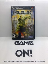 Incredible Hulk (PlayStation 2, 2008) Clean - LN Disc - Fast Free Ship