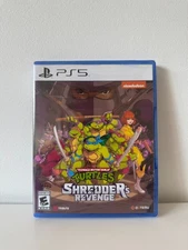 TMNT Shredders Revenge PS5 NEW SEALED PlayStation 5 Teenage Mutant Ninja Turtles