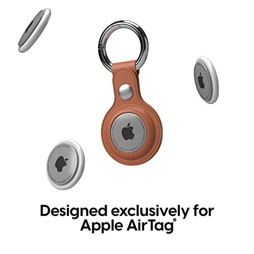 TALK WORKS AirTag Cases 4-Pack - Basic Silicone AirTag Holder Keychain - - Picture 4 of 6