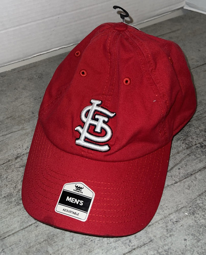 ST LOUIS CARDINALS DAD HAT Classic Red STL Relaxed-Fit men/women adjustable NEW - Picture 1 of 11