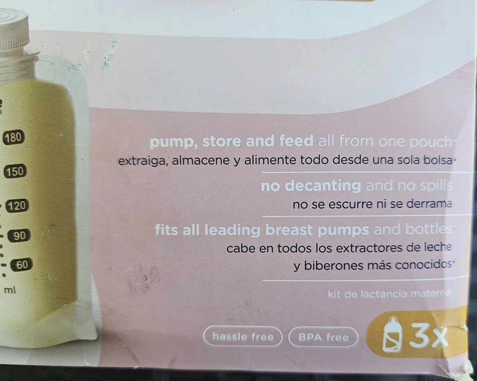 Tomme Tippee Made For Me Breast Milk Starter Set, Novo!! - Imagem 3 de 4