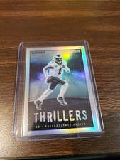 Jalen Hurts Philadelphia Eagles 23 Panini Rookies & Stars Thrillers Silver Prizm