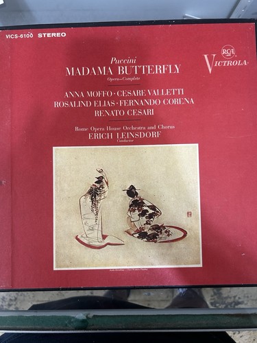 Giacomo Puccini: Madama Butterfly [LP] (Vinyl, 1964, 3-Record, RCA /Victrola) - Picture 1 of 3