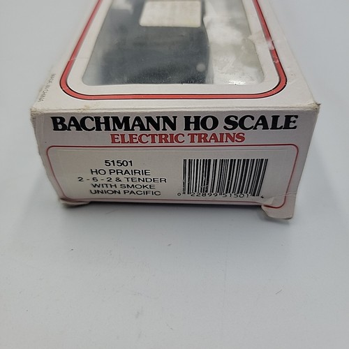 Bachmann #51501 HO Prairie Union Pacific 2-6-2 Dampflok & Tender mit Box - Bild 2 von 8