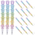 20pcs Stackable Pencils: Kids Cat Paw Pencils Stackable for Sketching Writing -