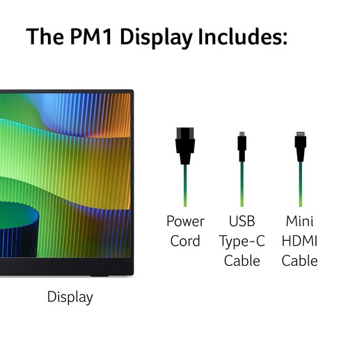 Acer 15.6" FHD 60Hz LED Portable Business Monitor with AMD FreeSync Technology - Picture 5 of 7