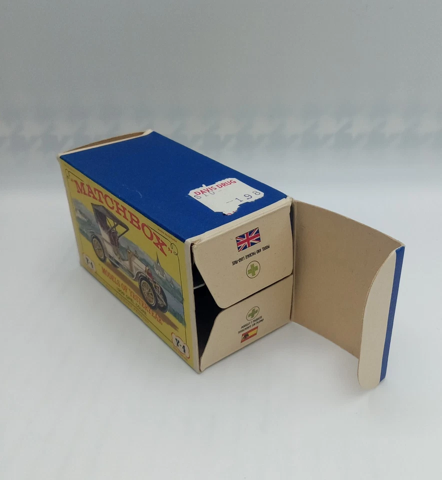 1960's MATCHBOX MOYY MODELS OF YESTERYEAR Y-4 "1911 OPEL COUPE" EXC ORIG BOX - Image 3 of 4