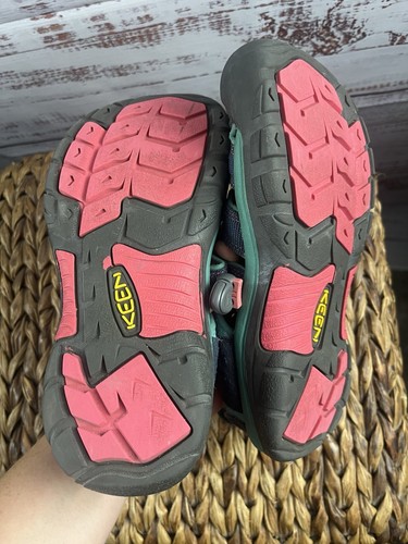 KEEN Big Kids' Newport H2 Hiking Trail Sandals size 3 Waterproof 1012316 Blue - Picture 8 of 8