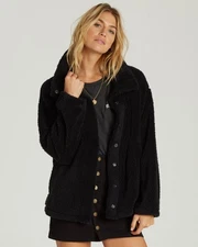 Billabong Cozy Days Jacket Womens Black M